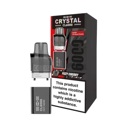 Fizzy Cherry SKE Crystal CL6000 Pods - Vape Product