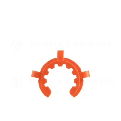 Keck Clips | for Conical Joints – 34.5mm | Orange - Ejuicewarehouse