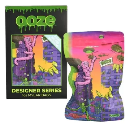 Ooze Mylar Bags - Design#Imaginarium1/8 oz>Inks A Lot1/8 oz>Mr. Pineapple1/8 oz>After Hours1/8 oz