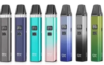 Oxva Xlim Pod Vape Kit - Colour#Arctic Ice>Silver