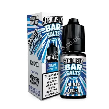 Doozy Seriously Bar Salts Mr Blue Nic Salt E-Liquid - Vapestreams Co
