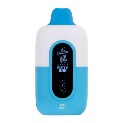 Yeti Mint Hidden Hills X Fifty Bar - Customer Group#VAP~Nicotine#50mg~Size#Single>5 Pack