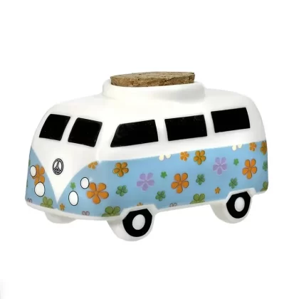 VINTAGE BUS STASH JAR
