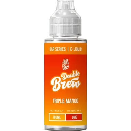 Ohm Brew Double Brew 100ml Shortfill E-Liquid Triple Mango