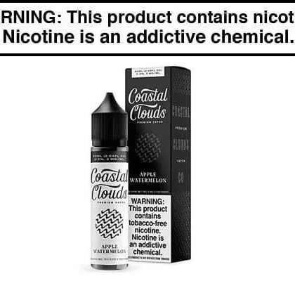 WATERMELON APPLE BY COASTAL CLOUDS TFN 60ML - Vapejuice
