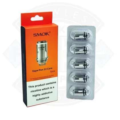 SMOK Vape Pen 22 Replacement Coils 5 Pack - Ohms#0.3