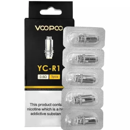 VooPoo YC FInic PnP Coils Pack of 5 Replacement Coils YC-C/R1/ R2-FAST DISPATCH