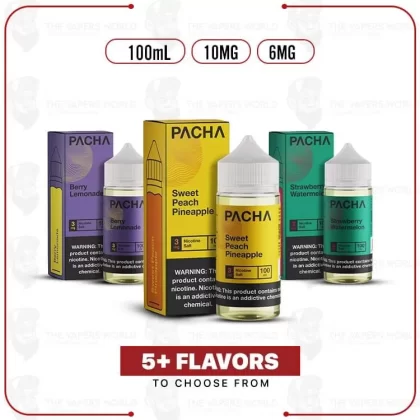 Pacha Synthetic Nicotine 100ml E-Juice - Thevapersworld