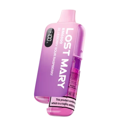 Lost Mary BM6000 Vape Kit - Strawberry Ice / 20mg - Vapeshop Co