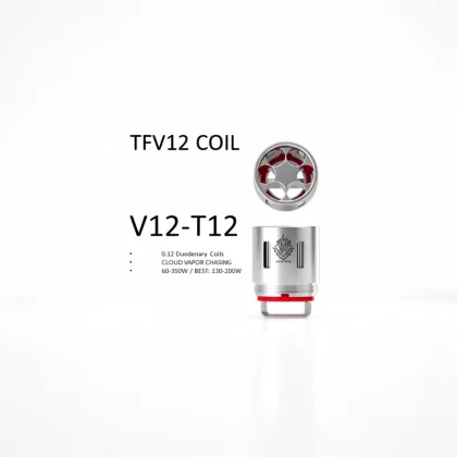Smoktech TFV12 Bobinas V12-T12 (paquete de 3)