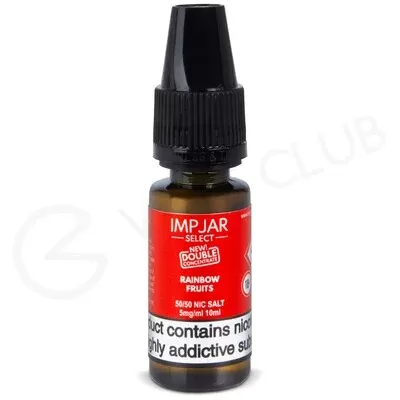 Rainbow Fruits Nic Salt E-Liquid by Imp Jar Select - Ecigpremium