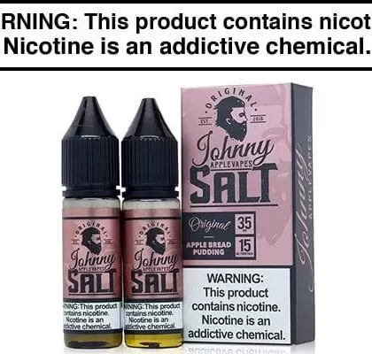 APPLE BREAD PUDDING BY JOHNNY APPLEVAPES SALT 30ML - Vapejuice