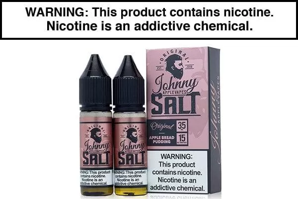 APPLE BREAD PUDDING BY JOHNNY APPLEVAPES SALT 30ML - Vapejuice