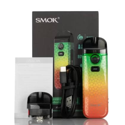 SMOK NORD 4 80W POD SYSTEM KIT - Black, Blue