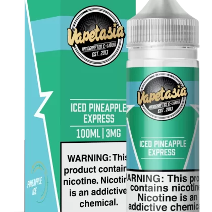 Vapetasia - ICED Pineapple Express - 100ML E-Liquid - 6MG
