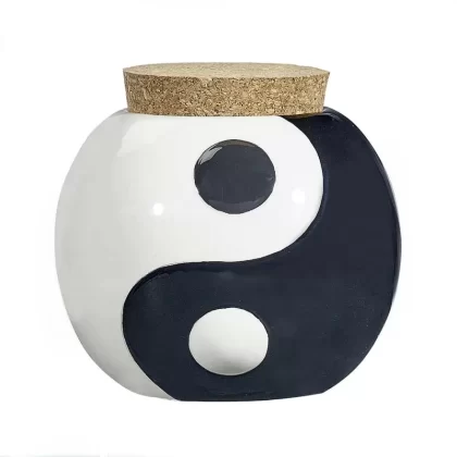 Yin Yang Stash Jar – 4in