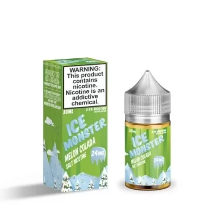 Ice Monster Salt E-Liquid – Melon Colada 30ml