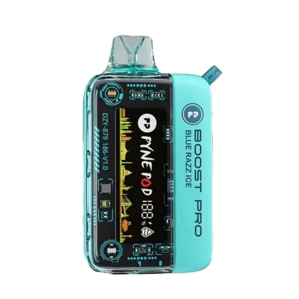 Blue Razz Ice – Pyne Pod Boost Pro 20K - Vape Store
