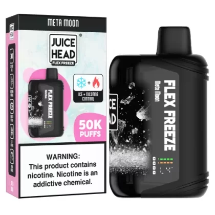 Meta Moon Disposable Vape (50000 Puffs) by Juice Head Flex Freeze