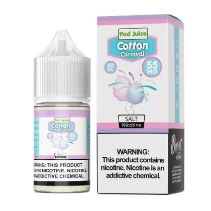 Pod Juice Cotton Clouds Salt e-Liquid 30mL - Vape Product