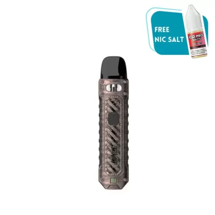 Uwell Caliburn Tenet Pod Kit - Carbon Black, Copper Red