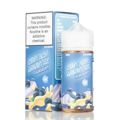Custard Monster Blueberry 100ml - Vape Product; Vape Product, Vape Product (4CF594)