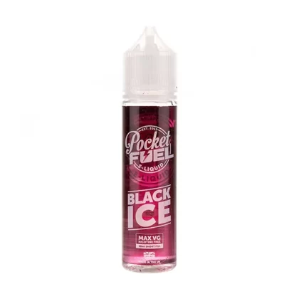 Black Ice 50ml Shortfill E-Liquid by Pocket Fuel