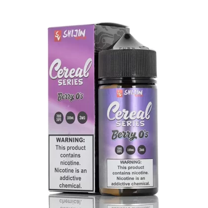 Shijin Cereal Series Berry O’s Vape e-Liquid 100mL - Vape Product, Vape Product (05991C)