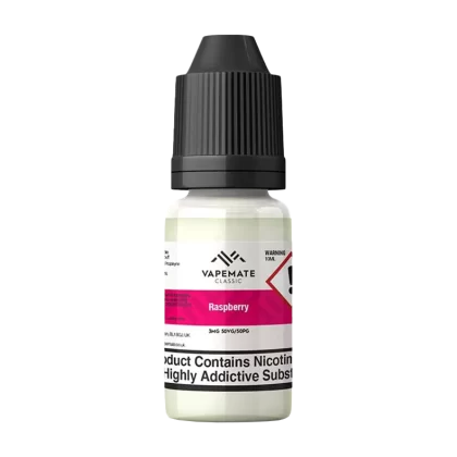 Vapemate Classic Raspberry 10ml - 50VG / 50PG / 18mg - Ecigwizard