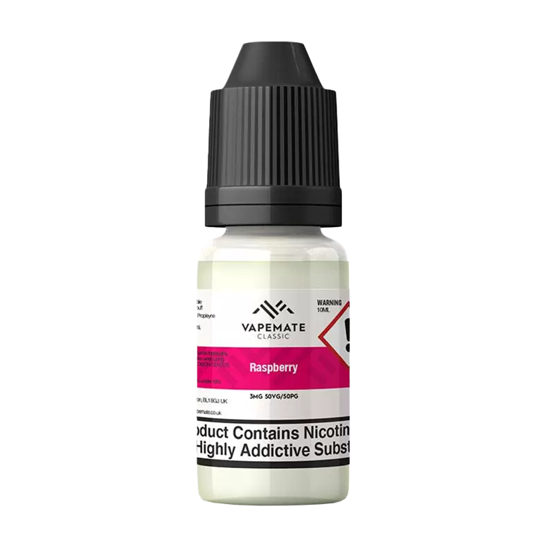 Vapemate Classic Raspberry 10ml - 50VG / 50PG / 18mg - Ecigwizard