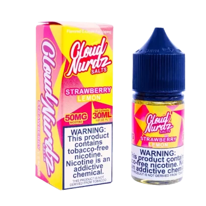 Strawberry Lemon TFN Salt Nic by Cloud Nurdz (30ml)(ON SALE)