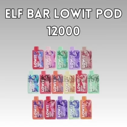 Elf Bar Lowit 12000 Puffs - Roti Kaya (Cartridge)