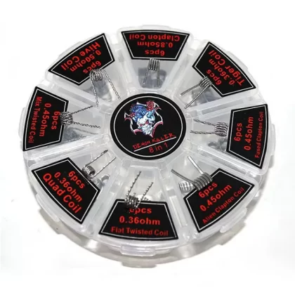 Demon Killer 8-in-1 Coil Prebuilt Set (48 Pieces Coil Set)
