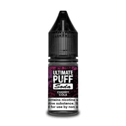Ultimate Puff Soda Cherry Cola 10ml Vape Juice - 10 Pack - Strength 18mg
