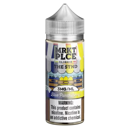 MRKTPLCE - “THE STND” ICED Blue Punch Berry - 100ML E-Liquid - 0MG