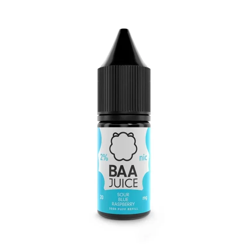 BAA Juice Sour Blue Raspberry Nic Salts