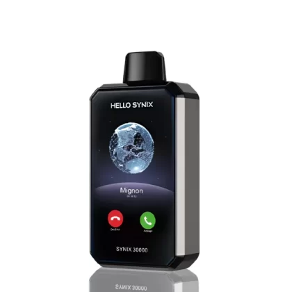 Hello Synix 30K 30000 Puffs Smart Disposable - 28mL - Pina Colada