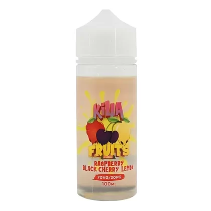 RASPBERRY BLACK CHERRY LEMON E LIQUID BY KILLA FRUITS 100ML 70VG