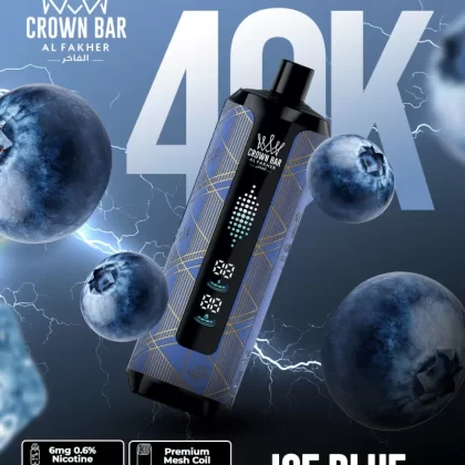 Al Fakher Crown Bar Mega Max 40K - Crownbar Vape (A2D96D)