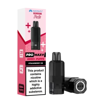 Strawberry GB Hayati Pro Max+ Refill Pack - 20mg - Vape Product (E45857)