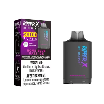 Level X Ripper - Bomb Blue Razz Ice, Hyper Ice