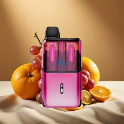 Fumot Ultra T32000 Disposable Vape with 800mAh Battery & 24ml E-Liquid – Grape Rainbow Drops