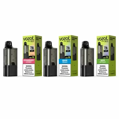 VOZOL SWAP 70K Disposable Pod (Requires Vape for Use) - Berry Bomb, Blue Razz Ice