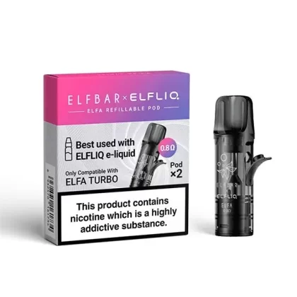 ELF BAR ELFA TURBO REFILLABLE POD 2 PACK