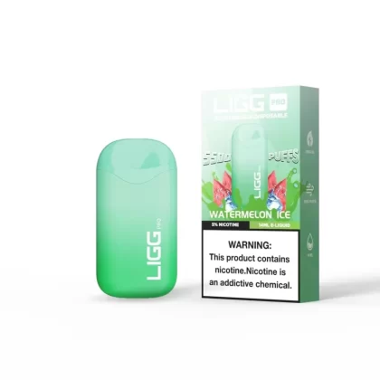 Ligg Pro 5500 Puffs Disposable Vape – Watermelon Ice