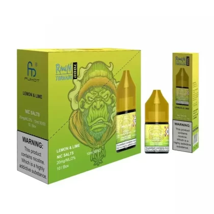 Lemon & Lime R&M Nic Salt E Liquid 10ml – 10mg/20mg