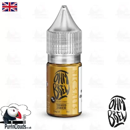 Ohm Brew Tobacco Ziggicig Nic Salt E-Liquid