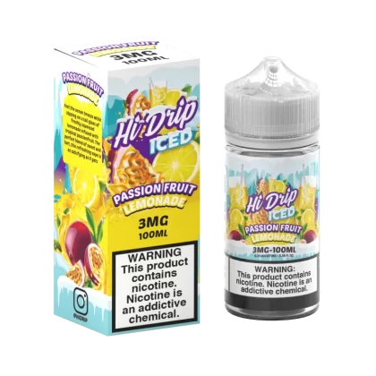 Passionfruit Fruit Lemonade Iced Hi-Drip 100mL - 3MG