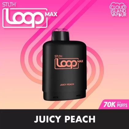 STLTH LOOP MAX 70K Pod Pack – Juicy Peach