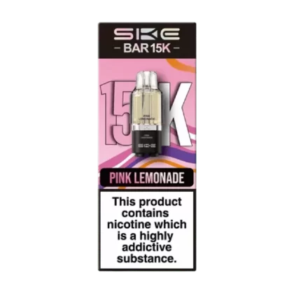 SKE Bar 15K Refill Pod Pink Lemonade - Nicotine Strength#20mg (490BB7)
